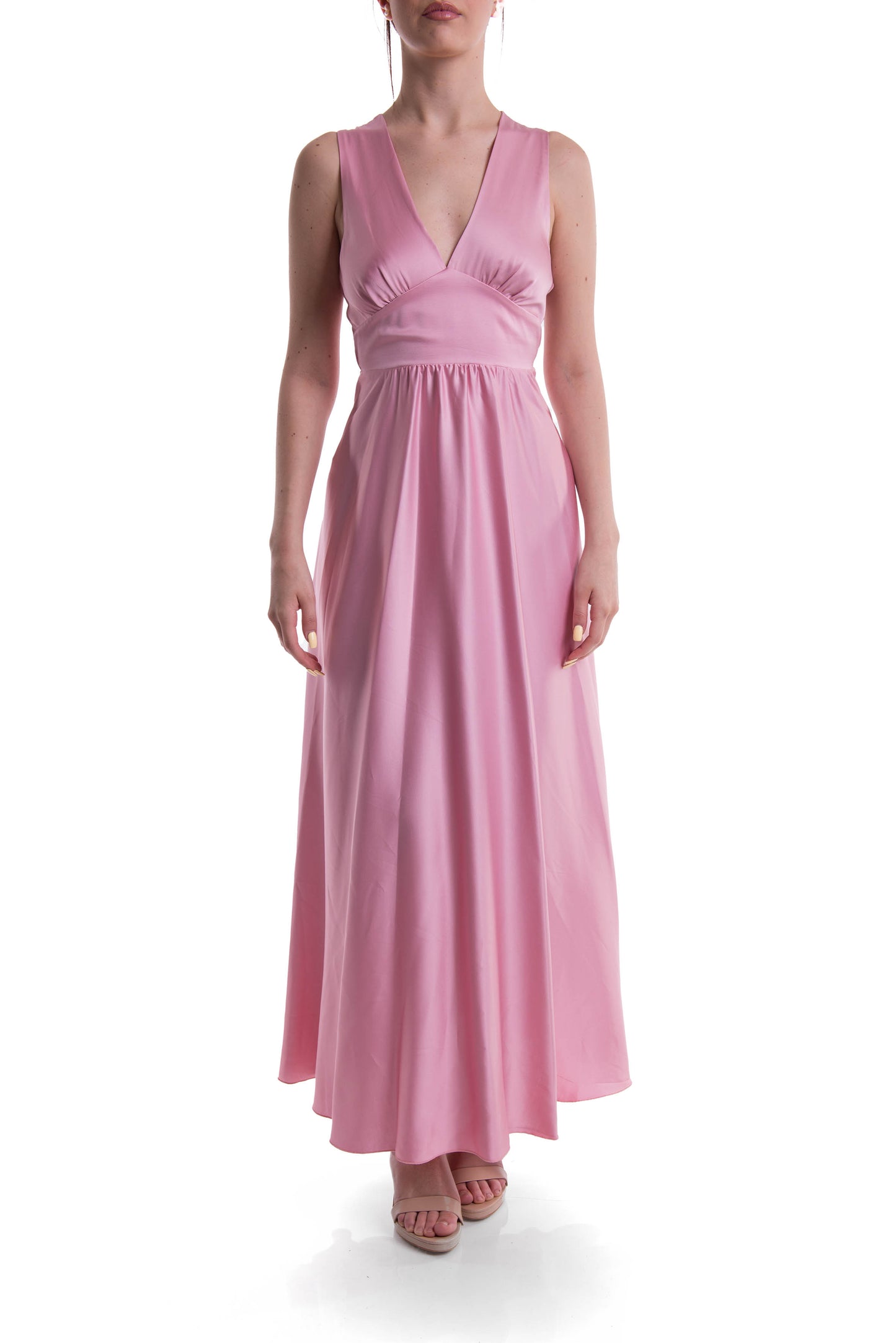 Abito Rosa Tensione In