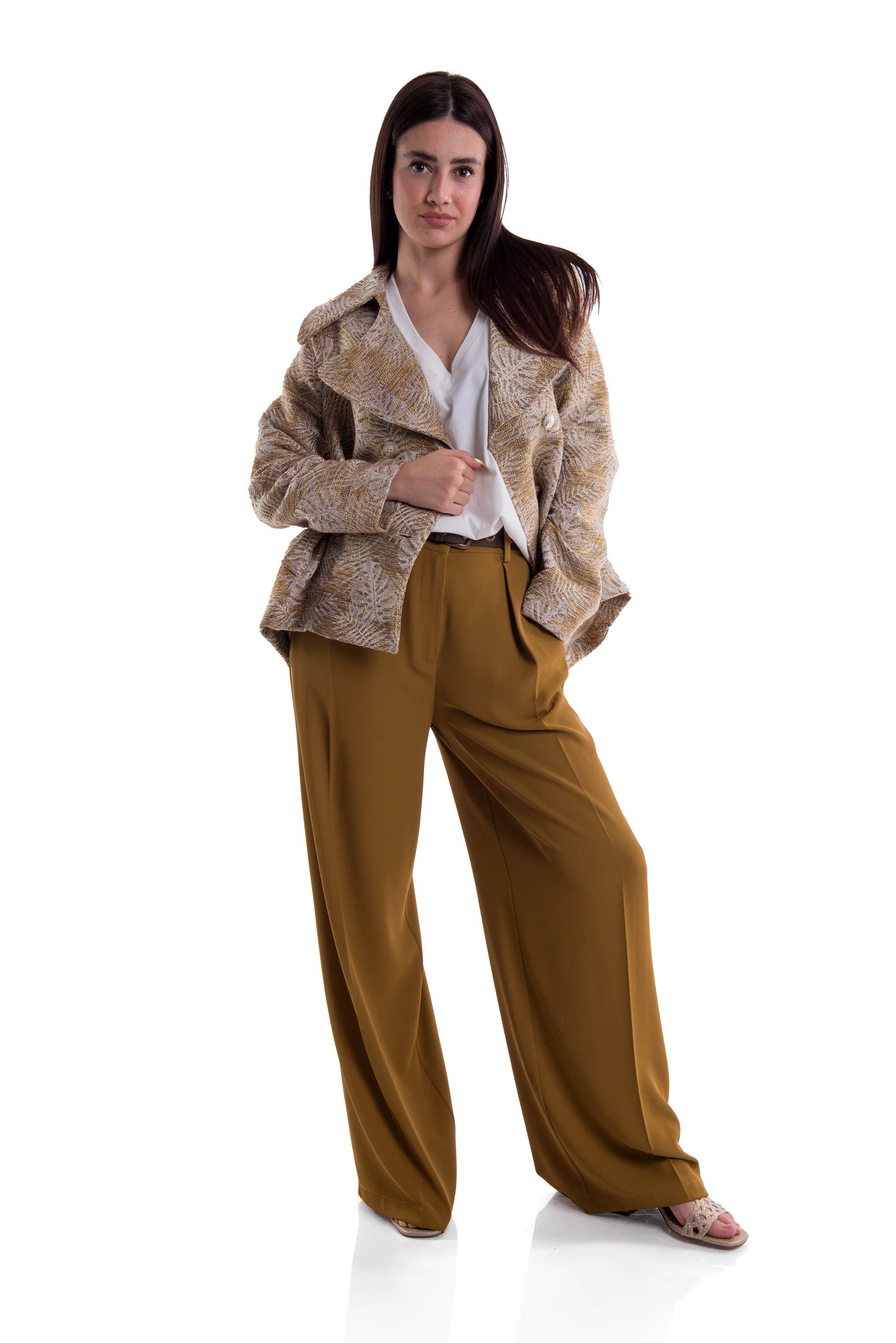 Giacca doppiopetto fantasia Tensione In