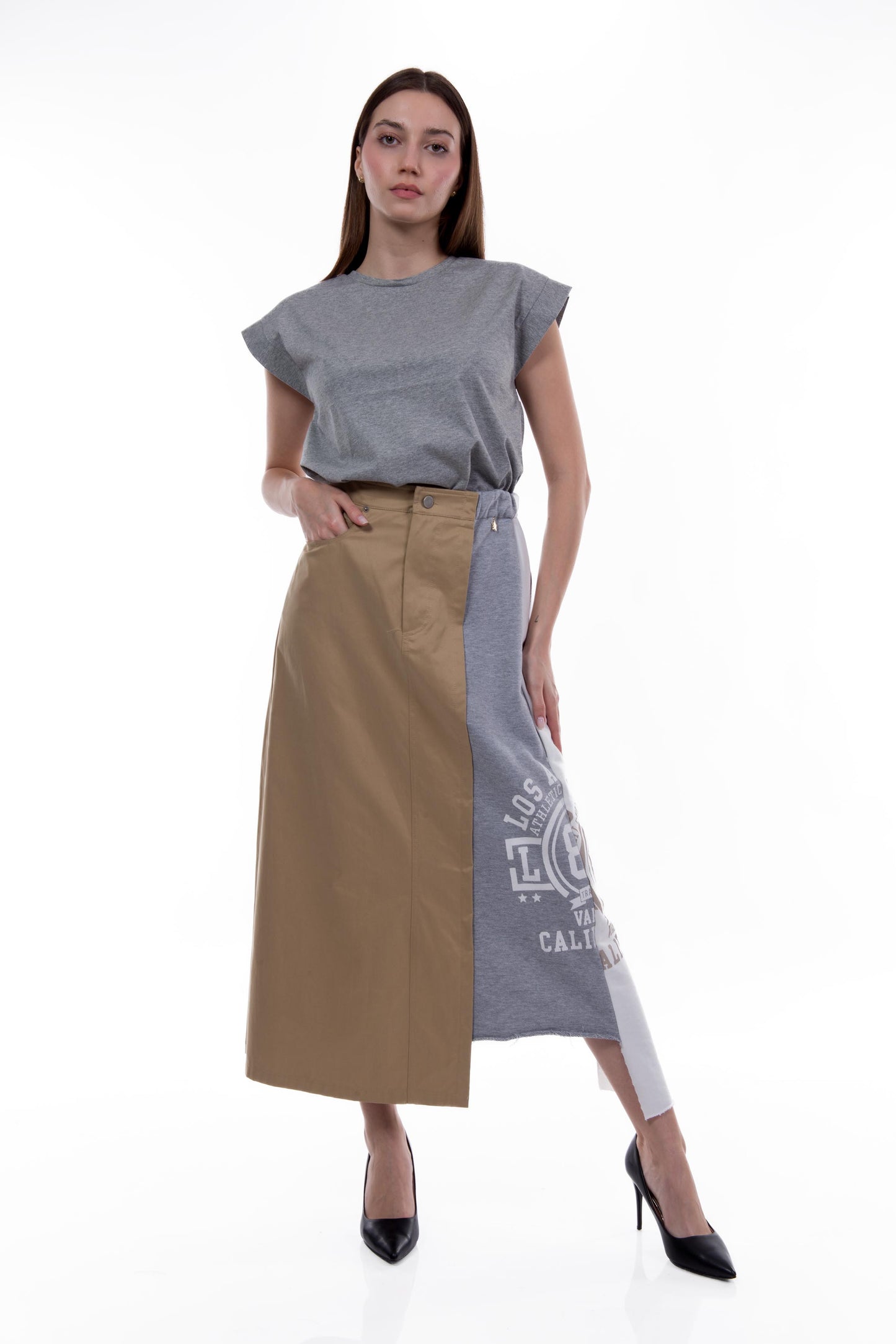 Gonna doppio tessuto Souvenir