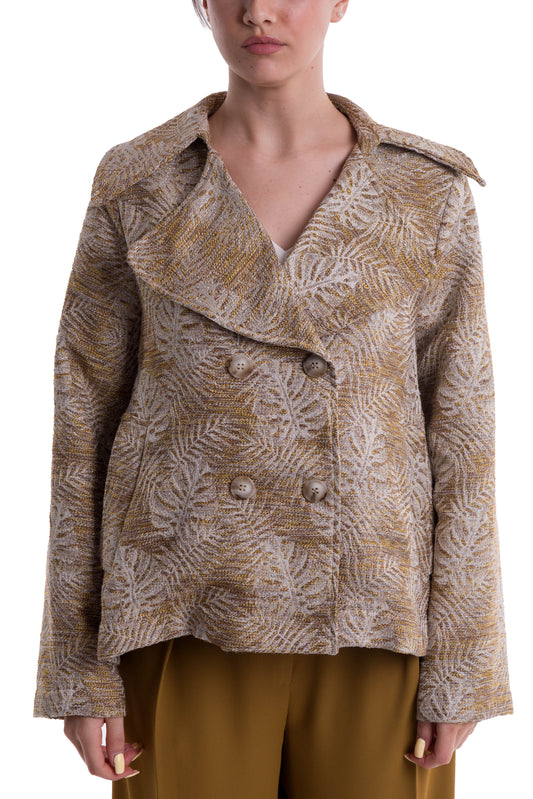 Giacca doppiopetto fantasia Tensione In